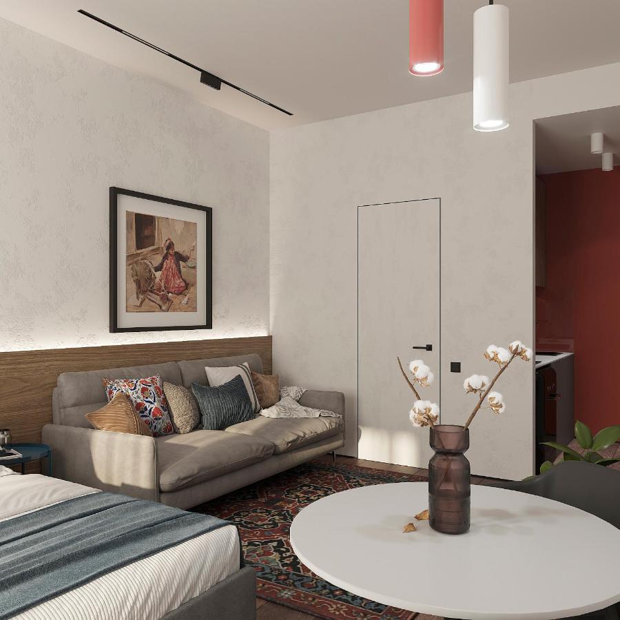 Blueloft 47 L Studio With Balcony Ташкент Екстер'єр фото